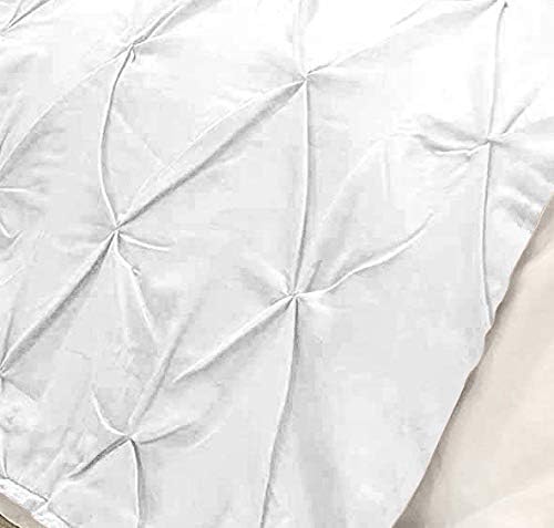 Bed Runner Set - 100% Pure Cotton 800 Thread Count - Luxury 1 Pinch Pleated Bed - Image 4