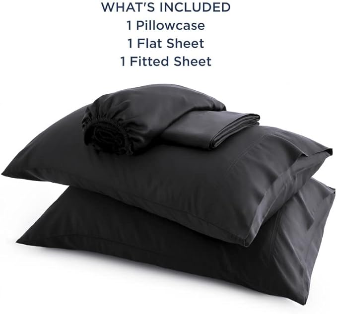 Bedsure Twin Sheets Set, Cooling Sheets Twin Size Bed Set, Rayon Derived from - Image 6