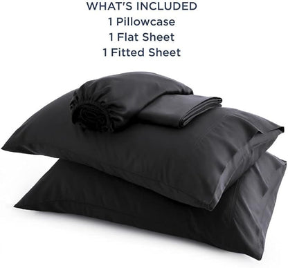 Bedsure Twin Sheets Set, Cooling Sheets Twin Size Bed Set, Rayon Derived from - Image 6