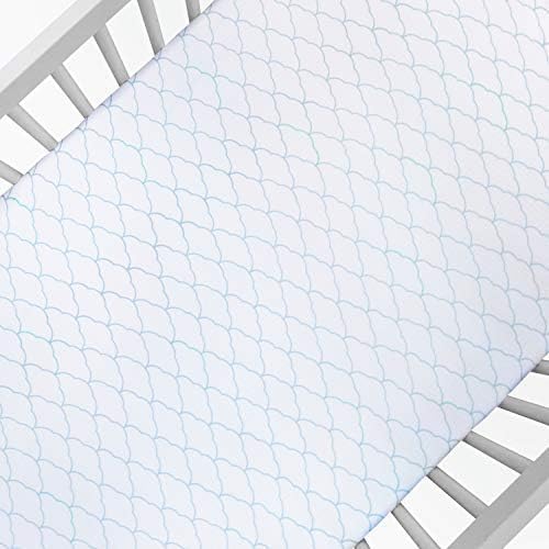 Newton Baby MINI CRIB Fitted Sheets | Organic Muslin Cotton, Breathable Soft - Image 9