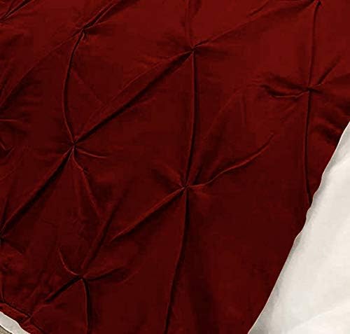 Bed Runner Set - 100% Pure Cotton 800 Thread Count - Luxury 1 Pinch Pleated Bed - Image 4