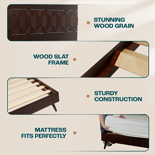 bme georgina king bedframe with geometric headboard, mid, package contents