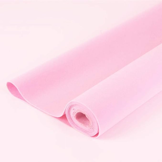 Taogift Self Adhesive Pink Velvet Flock Jewelry Drawer Liner Furniture Sticker - Image 2