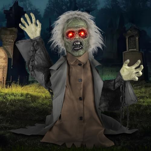 kemooie Halloween Animatronics Groundbreaker Zombie Decorations