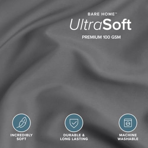 bare home duvet cover set 1800 ultra-soft (queen shown in use