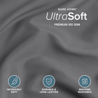 bare home duvet cover set 1800 ultra-soft (queen shown in use