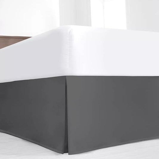 SKY BEDDINGS Luxury Pleated Full Bed Skirt by SKYBEDDINGS