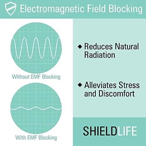 99% EMF Blocking Heated Mattress Pad Twin/Single Size. 8 Heat Settings - Image 5