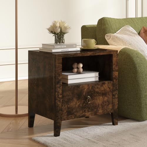 amerlife nightstand set of 2 mid century modern, package contents