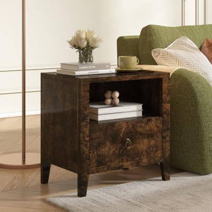 amerlife nightstand set of 2 mid century modern, package contents