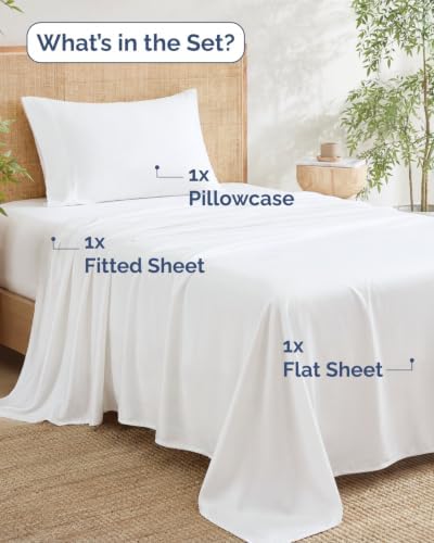 100% rayon derived from bamboo - bamboo sheets, side view