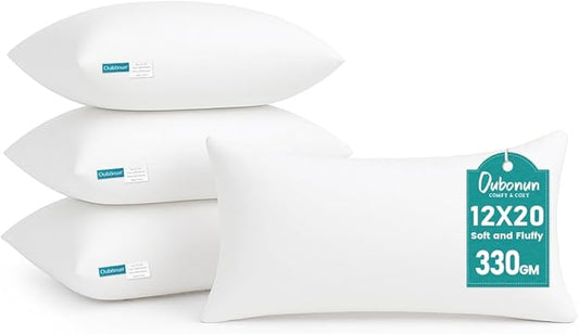 Oubonun 12 x 20 Throw Pillow Inserts by Oubonun