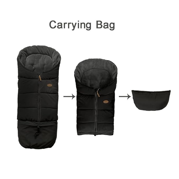 CozyMe Stroller Footmuff, Length Adjustable Fits - Image 4