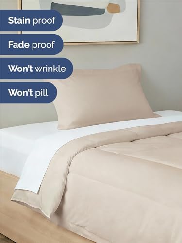 twin comforter set - wheat bedding for all, package contents