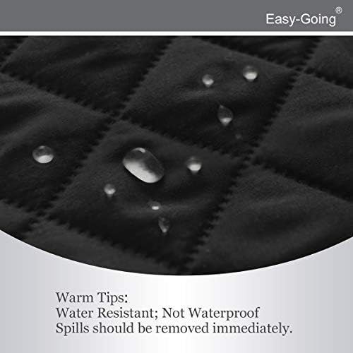 Easy-Going 4 Seater Sofa Slipcover Reversible Sofa Cover Water Resistant Couch - Image 4