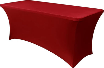 Obstal Spandex Table Cover 4ft Fitted Tablecloth Rectangular by Obstal