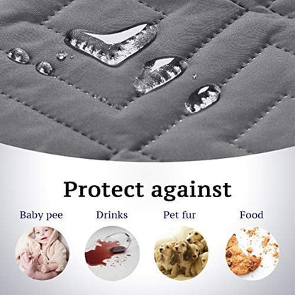Reversible Sofa Slipcover Furniture Protector Water Resistant 2 Inch Wide - Image 4