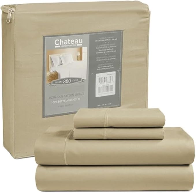 Bed Sheets King Size Sheets Set, 800 Thread Count King Size Bedding Sheets & by CHATEAUHOMECOLLECTION