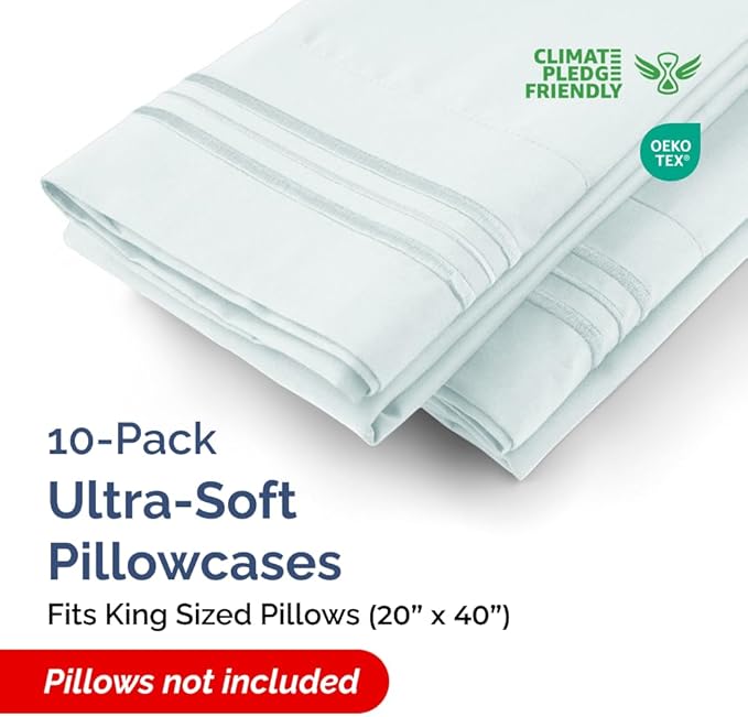 King Pillow Cases Set of 10 - Image 2