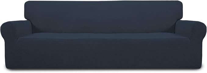 Easy-Going Stretch 4 Seater Sofa Slipcover 1-Piece Sofa Cover Furniture by Easy-Going