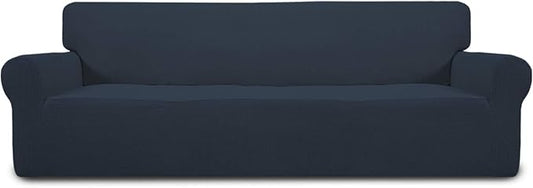 Easy-Going Stretch 4 Seater Sofa Slipcover 1-Piece Sofa Cover Furniture by Easy-Going