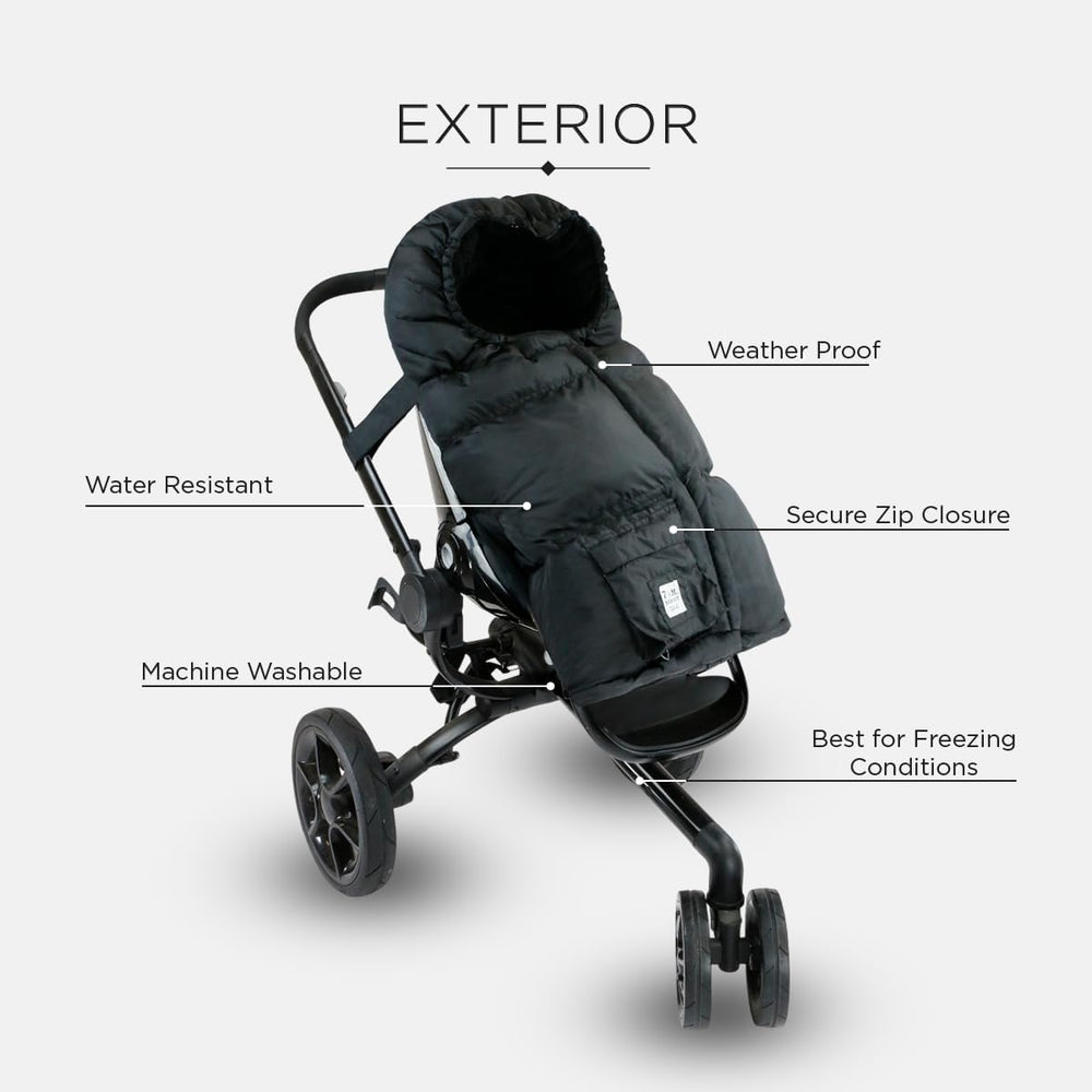 7AM Enfant Blanket 212 Evolution, Universal Adjustable Footmuff, 6M-4T