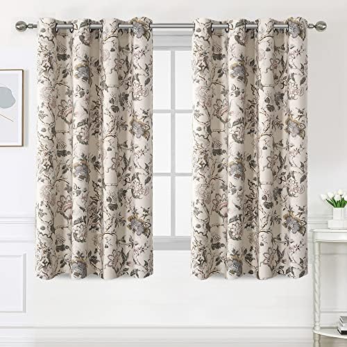 h.versailtex blackout curtains 63 inch length 2 panels shown in use