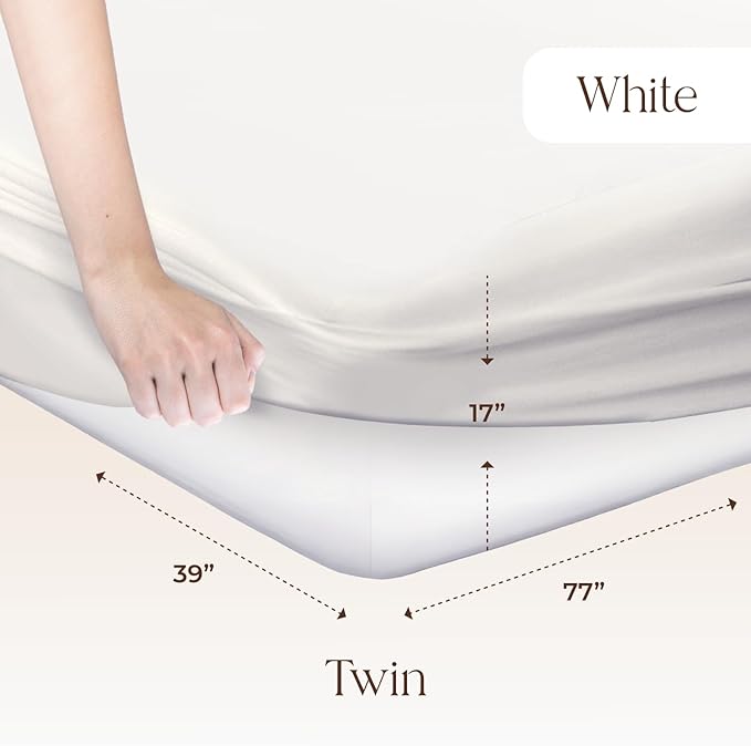 Organic Waterproof Mattress Protector Twin Size - Image 2