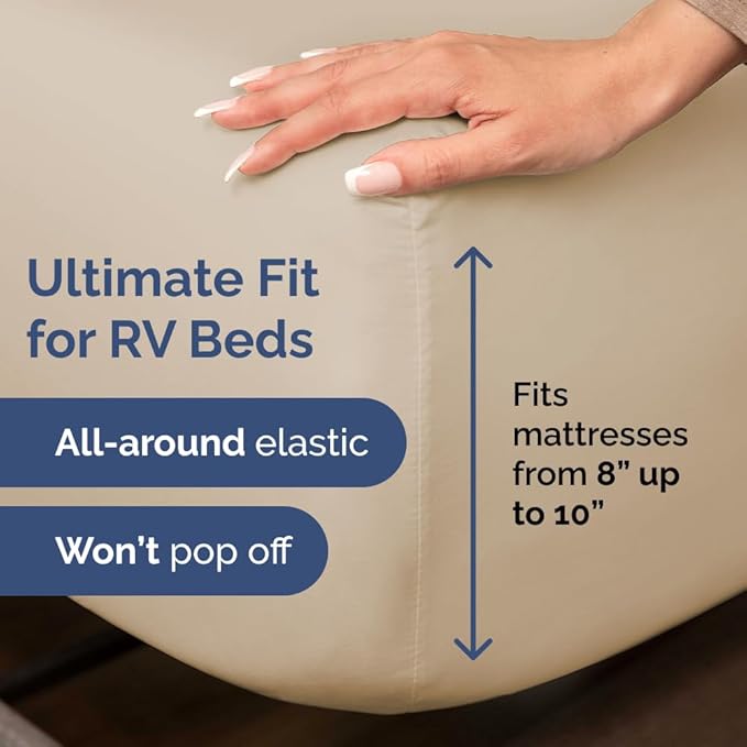 RV Short Queen Sheet Set 60 X 75 - Image 3