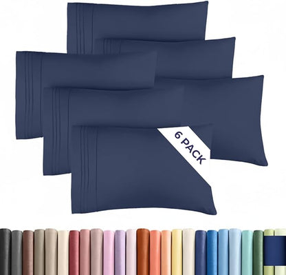 King Pillow Cases Set of 6 by CGKUnlimited
