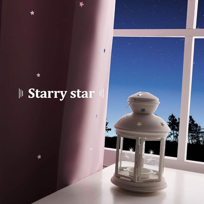 NICETOWN Twinkle Star Blackout Curtains - Image 5