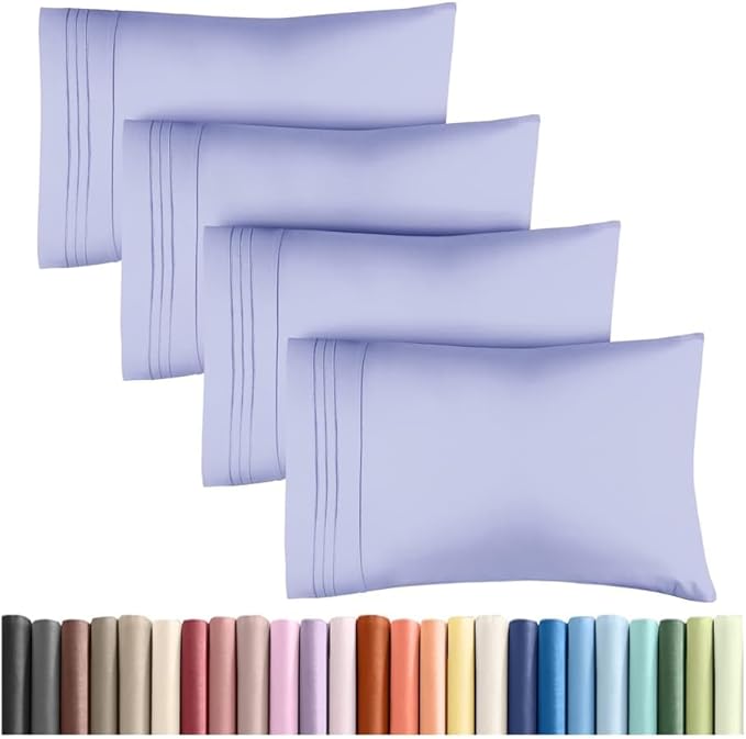 King Pillow Cases Set of 4 by CGKUnlimited