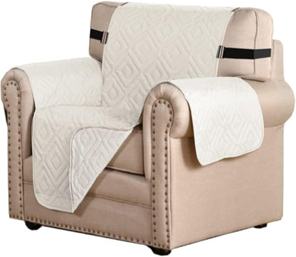 H.VERSAILTEX Reversible Chair Cover Furniture Protector Anti-Slip Couch Cover by HVERSAILTEX