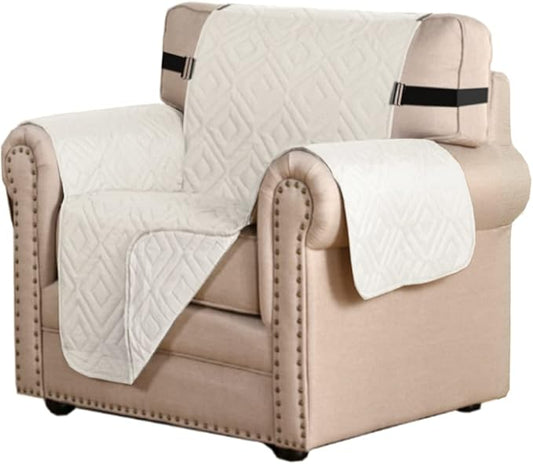 H.VERSAILTEX Reversible Chair Cover Furniture Protector Anti-Slip Couch Cover by HVERSAILTEX