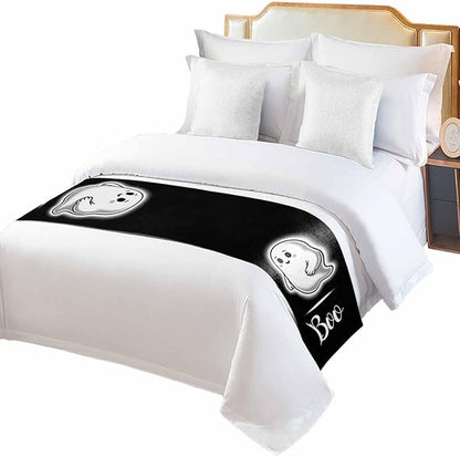 Halloween Cute Ghost Boo Bed Runners - Image 2