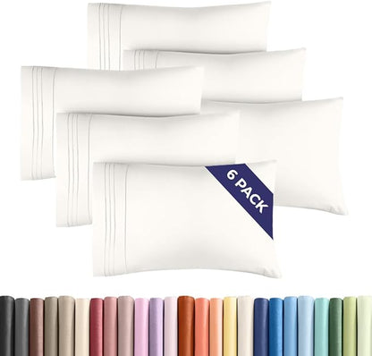 King Pillow Cases Set of 6 by CGKUnlimited