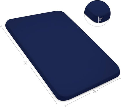 Waterproof Pack and Play Sheets Fitted 2 Pack, Compatible - Image 5