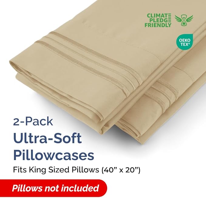 King Pillow Cases Set of 2 - Image 2