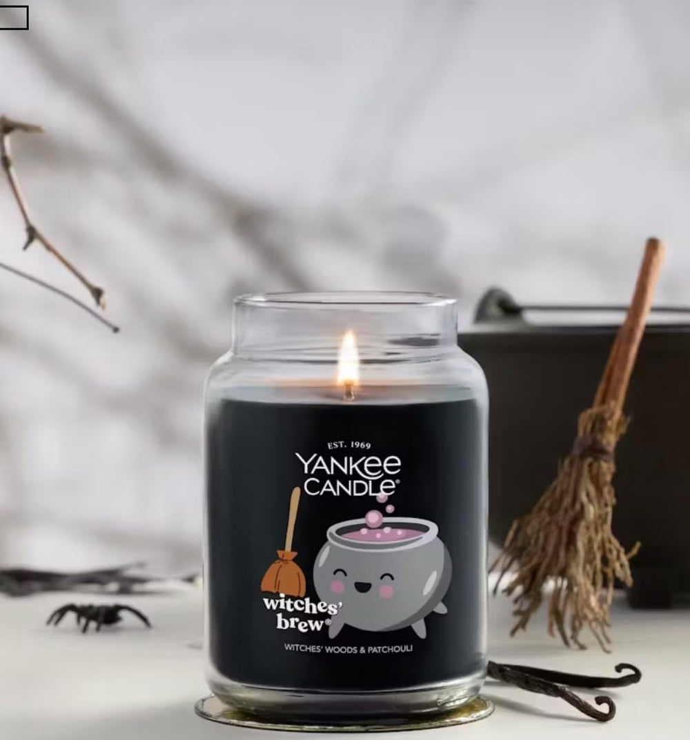 Yankee Candle Halloween 2023 Witches' Brew Large Classic Jar Candle