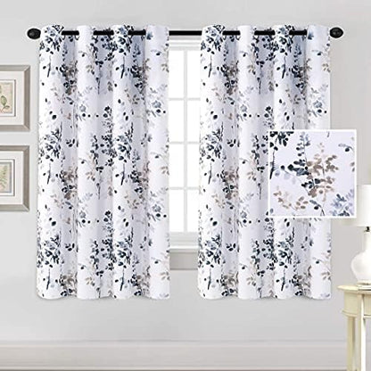 h.versailtex blackout curtains for bedroom 63 inch long shown in use