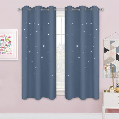NICETOWN Blackout Star Curtains by NICETOWN
