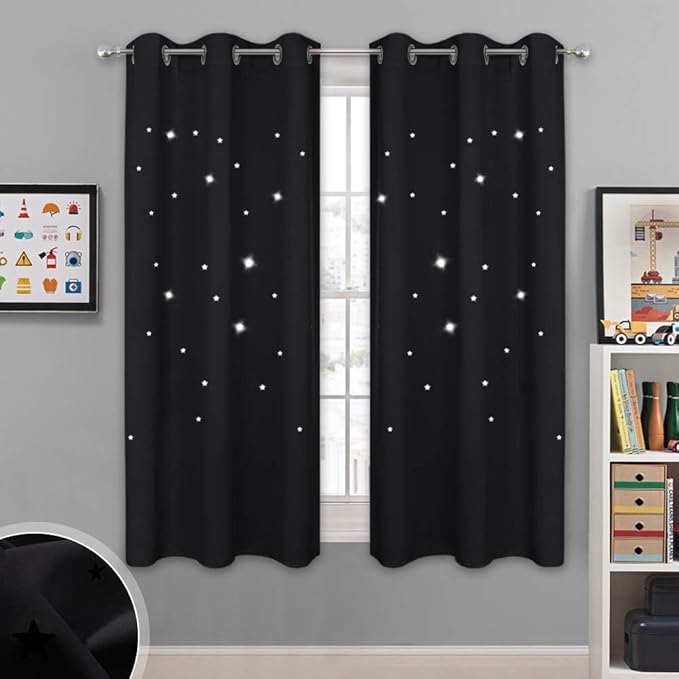 NICETOWN Magic Starry Window Drapes by NICETOWN