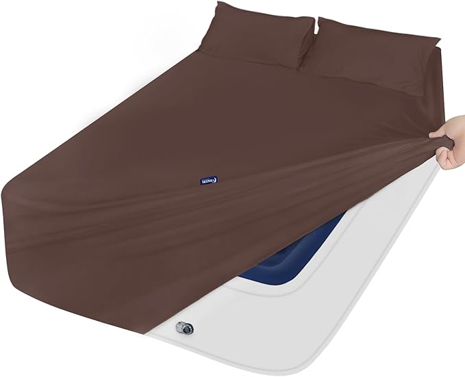 California King Sheet Sets for Air Mattress by Moonsea