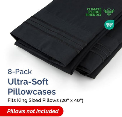King Pillow Cases Set of 8 - Image 2