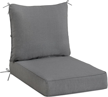 Sundale Outdoor Olefin Deep Seat Cushion, Patio Chair Cushion and Pillow by SundaleOutdoor