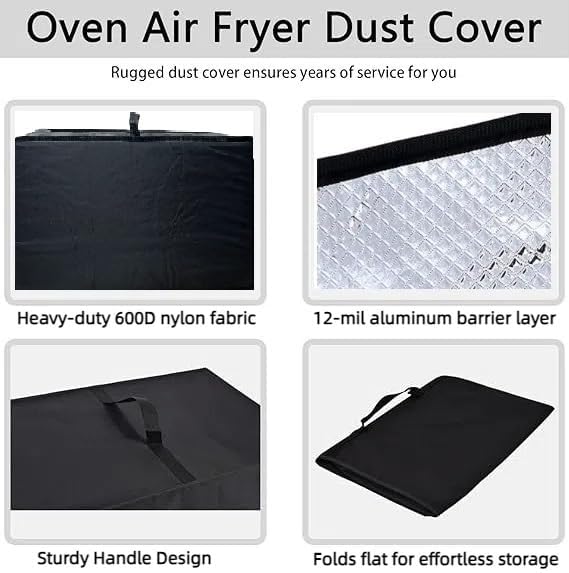 Heat-Resistant Dust Proof Waterproof Oven Cover Compatible - Image 4
