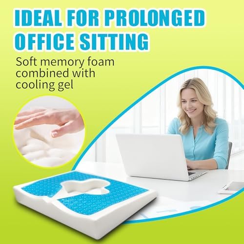gel wheelchair seat cushion,bed sore cushions for butt,gel on a desk or shelf