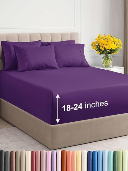 Extra Deep Cal King Sheet Set by CGKUnlimited