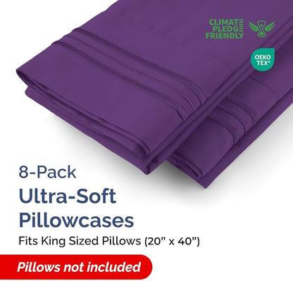 King Pillow Cases Set of 8 - Image 2