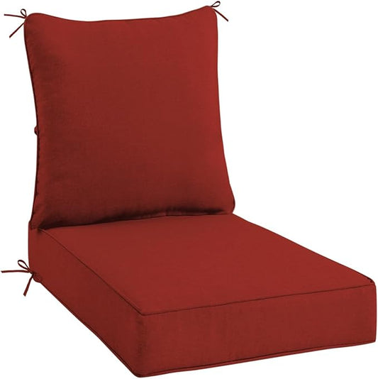 Sundale Outdoor Olefin Deep Seat Cushion, Patio Chair Cushion and Pillow by SundaleOutdoor